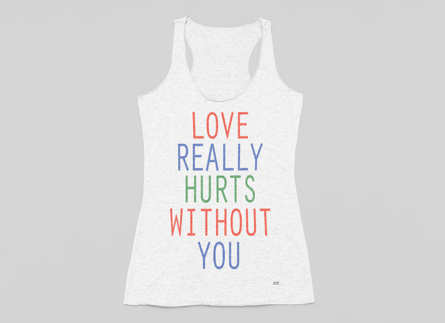 'BILLY OCEAN' LOVE REALLY HURTS WITHOUT YOU - FRONT ONLY - WOMENS VEST