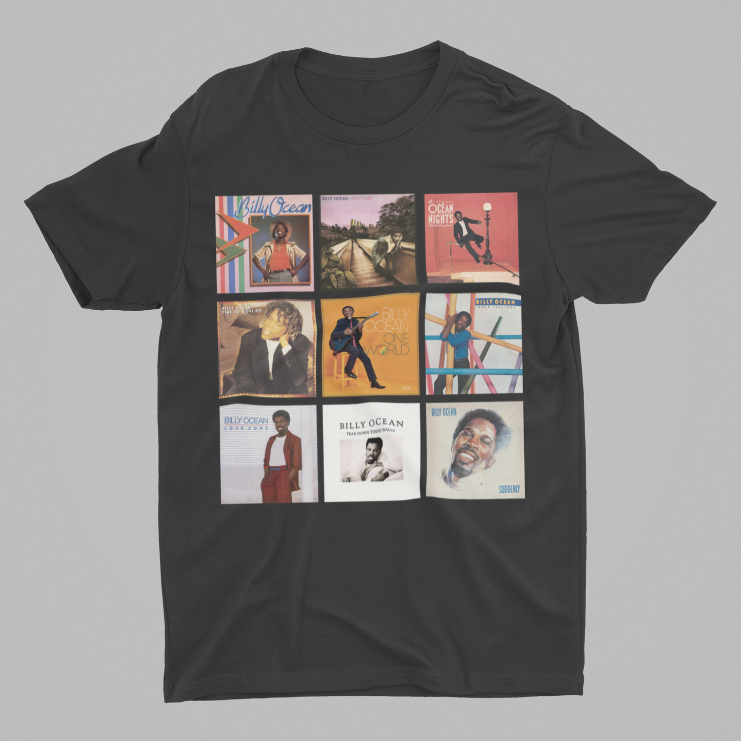 ALBUM COLLAGE - TEESHIRT FRONT PRINT ONLY