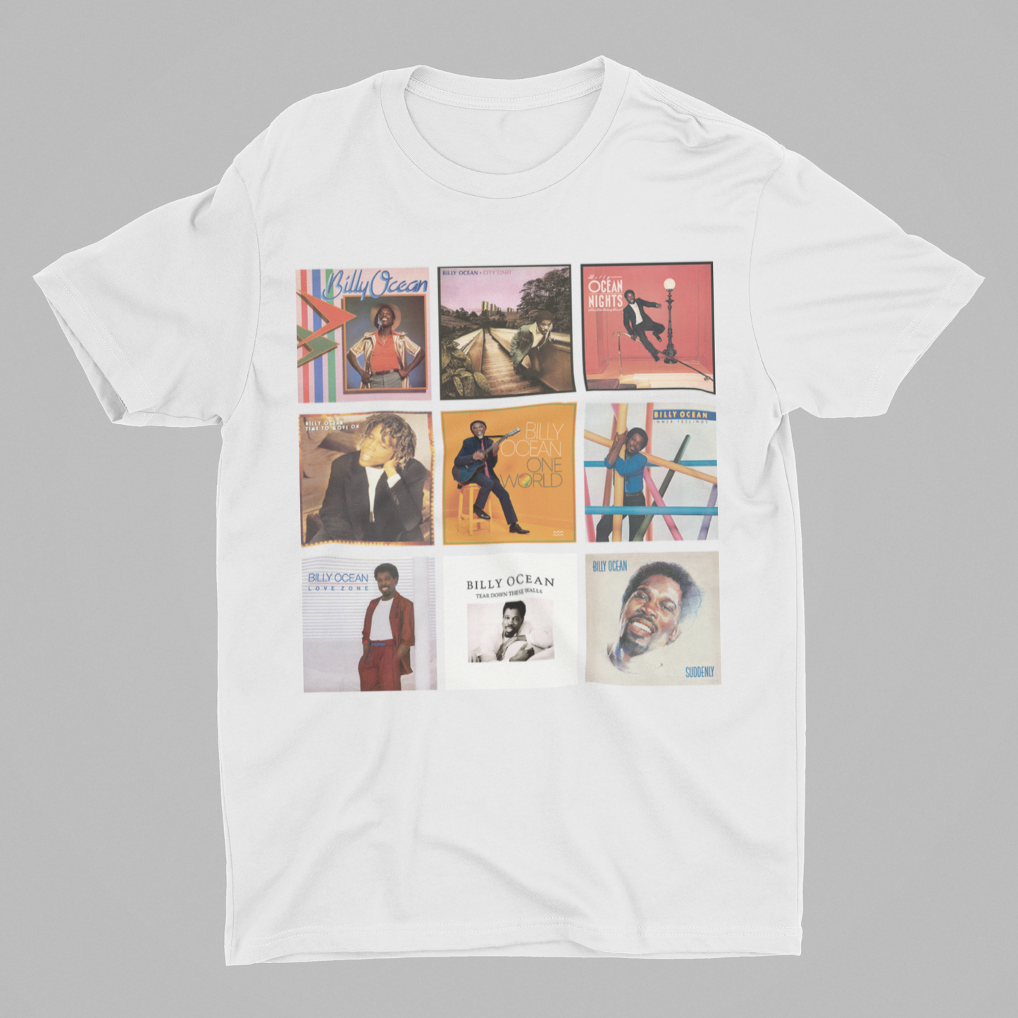 ALBUM COLLAGE - TEESHIRT FRONT PRINT ONLY