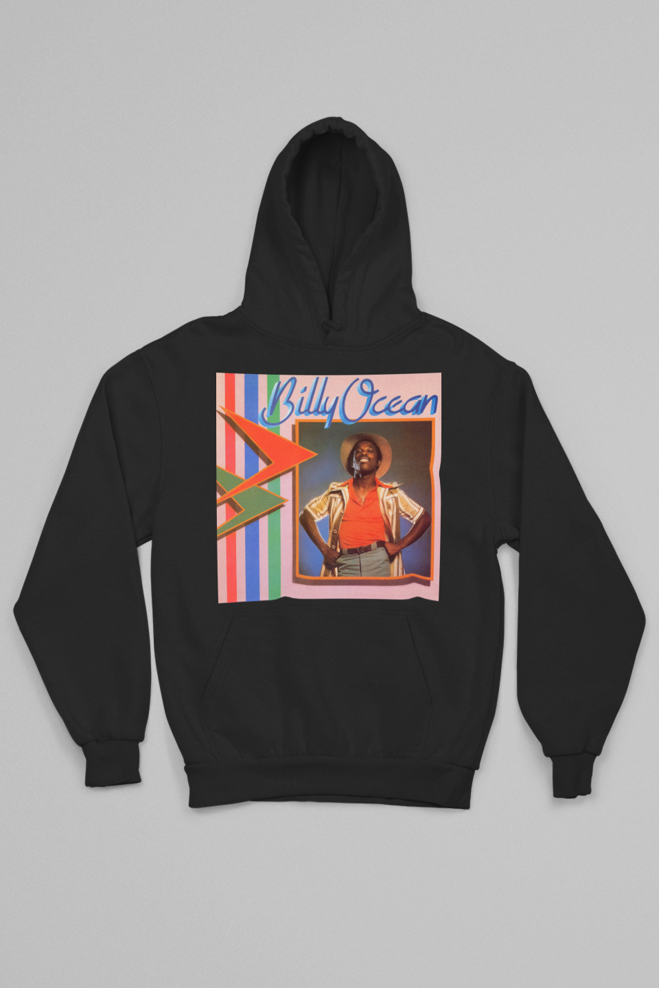 'BILLY OCEAN' - SIMPLE HOODIE FRONT PRINT ONLY