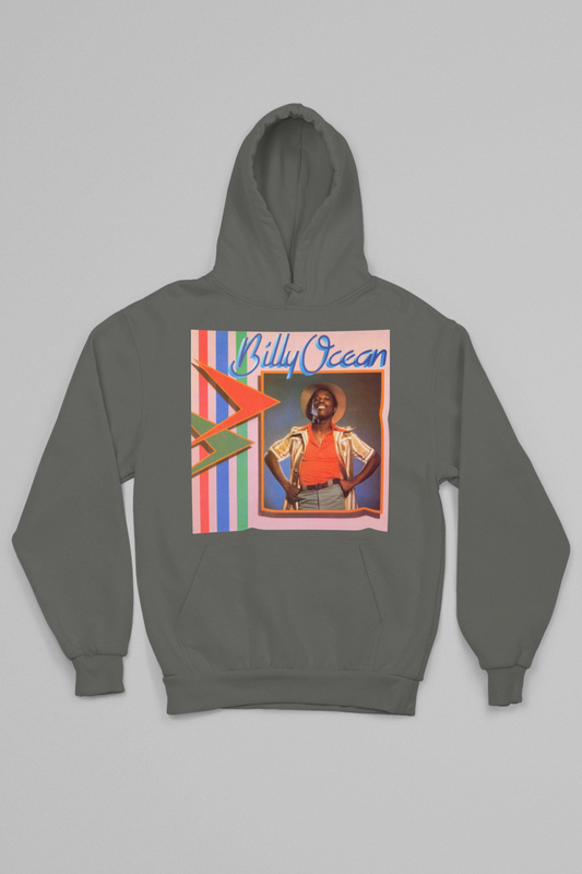 'BILLY OCEAN' - SIMPLE HOODIE FRONT PRINT ONLY