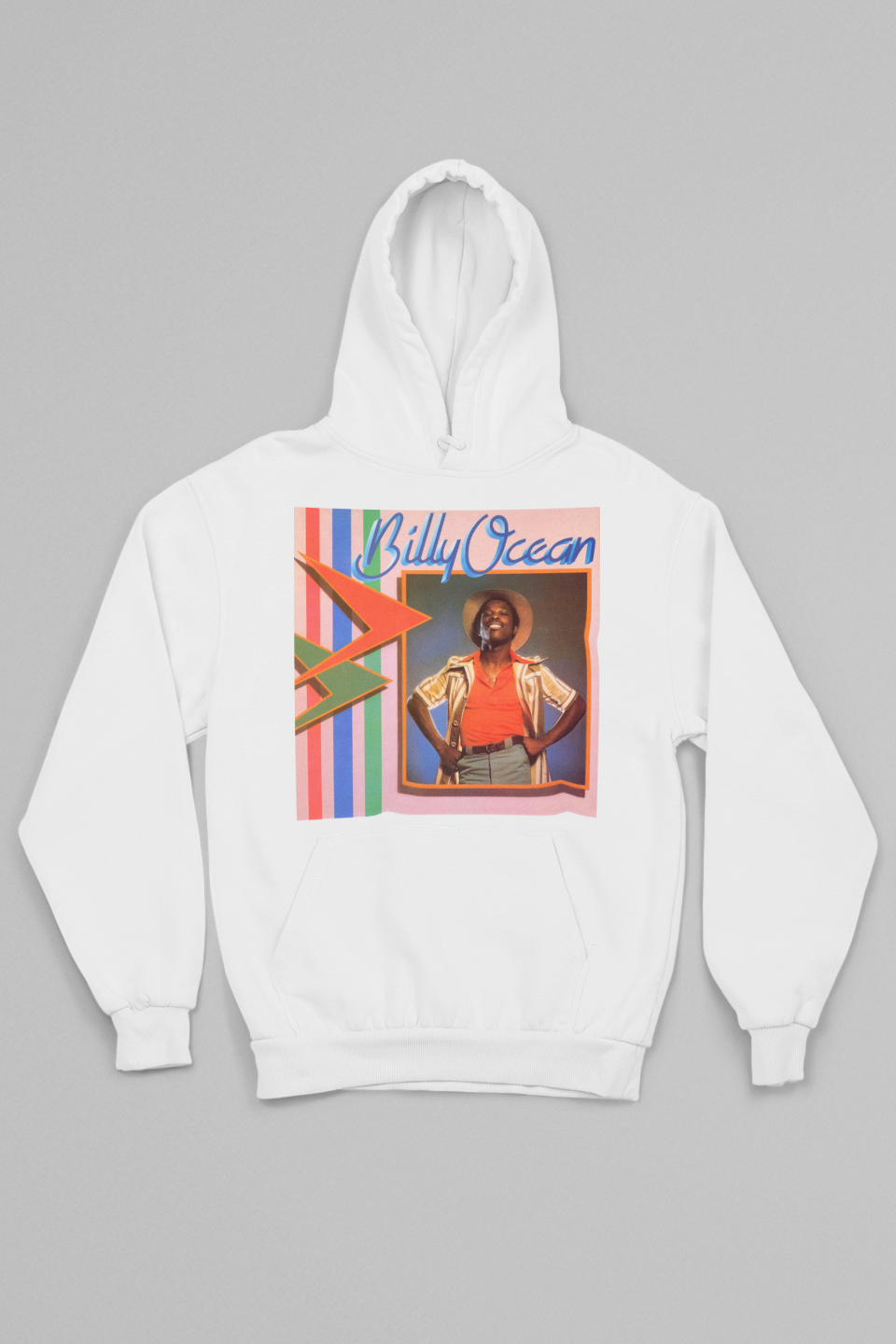 'BILLY OCEAN' - SIMPLE HOODIE FRONT PRINT ONLY