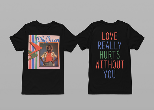 'BILLY OCEAN' - SIMPLE TEESHIRT FRONT AND BACK PRINT