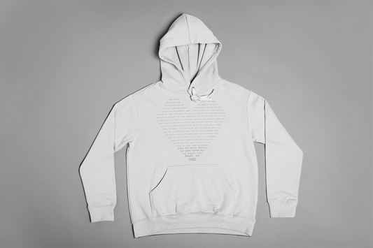 CQ HEART - HOODIE FRONT PRINT ONLY