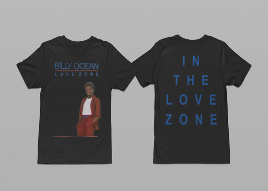 'LOVE ZONE' - EXPLODED TEESHIRT FRONT AND BACK PRINT