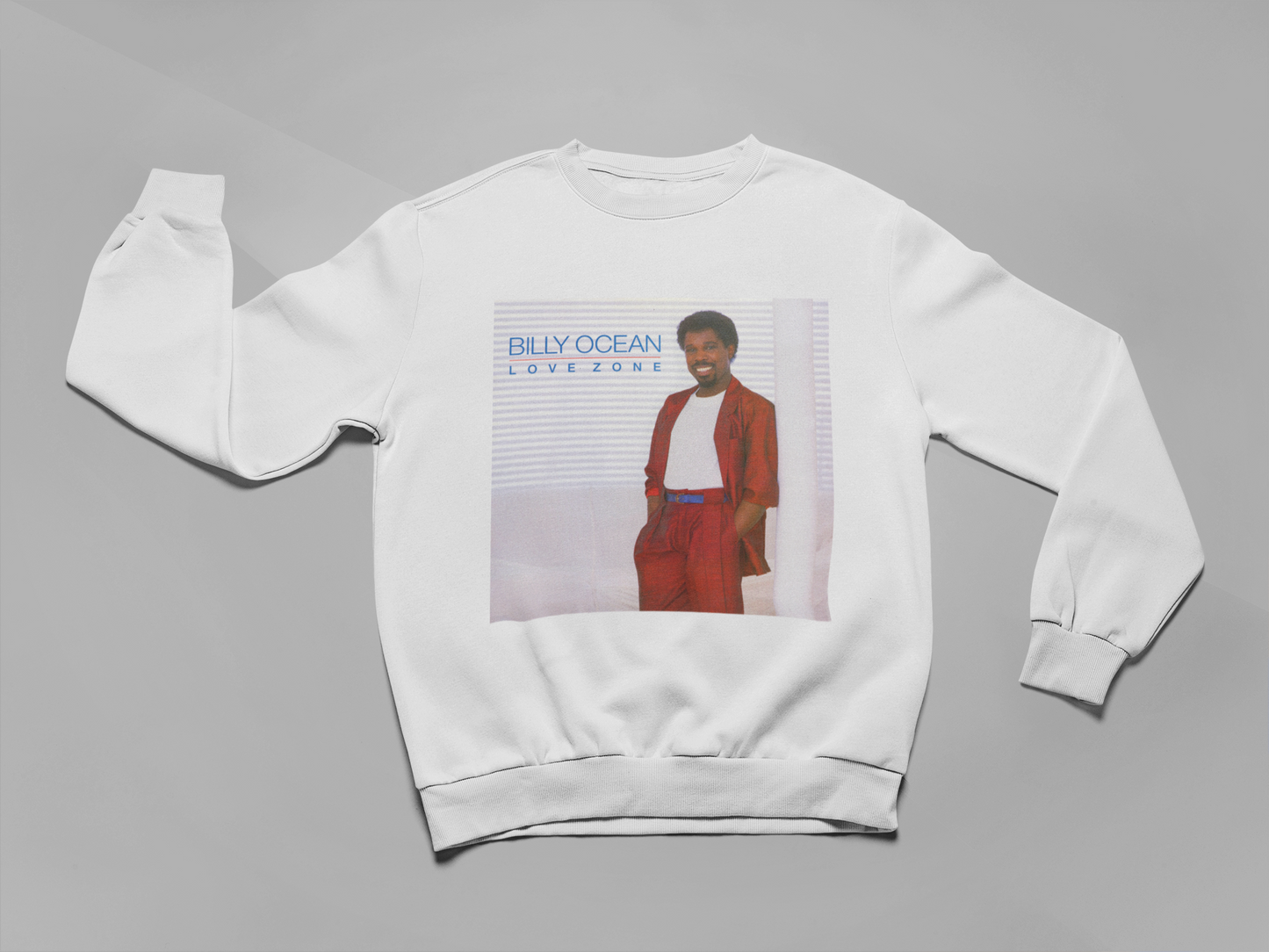 'LOVE ZONE' - SIMPLE SWEATSHIRT FRONT PRINT ONLY