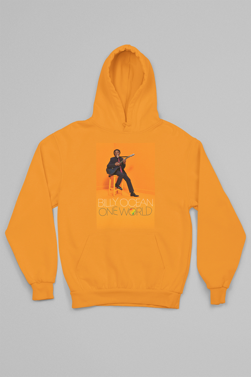 'ONE WORLD' - EXPLODED HOODIE FRONT PRINT ONLY