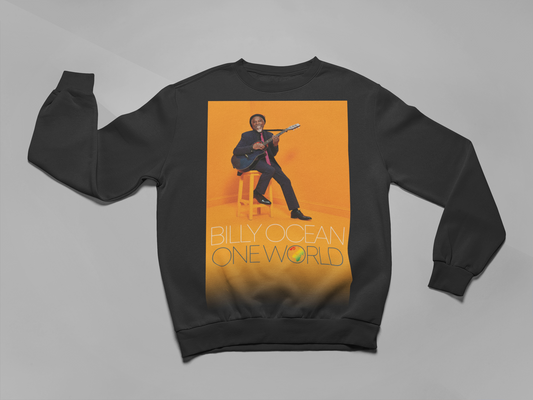 'ONE WORLD' - EXPLODED SWEATSHIRT FRONT PRINT ONLY