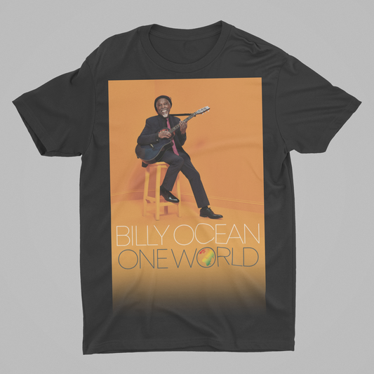 'ONE WORLD' - EXPLODED TEESHIRT FRONT PRINT ONLY