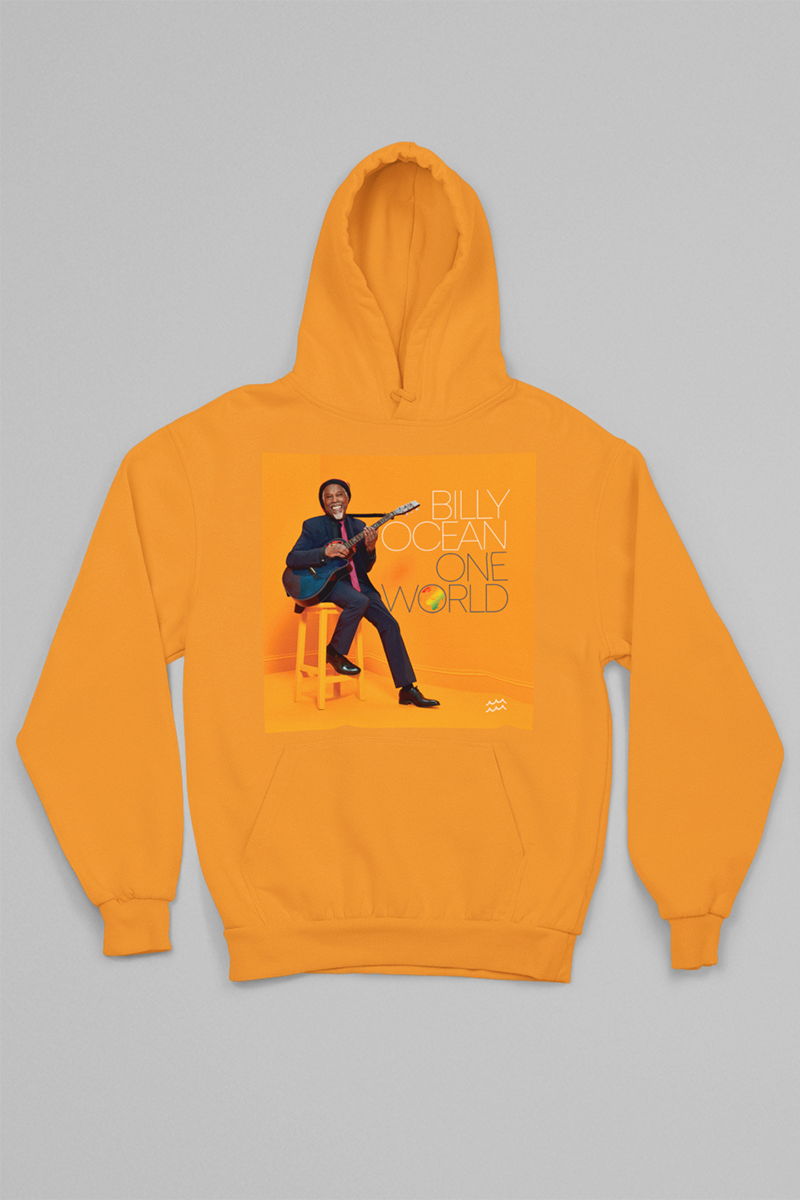 'ONE WORLD' - SIMPLE HOODIE FRONT PRINT ONLY