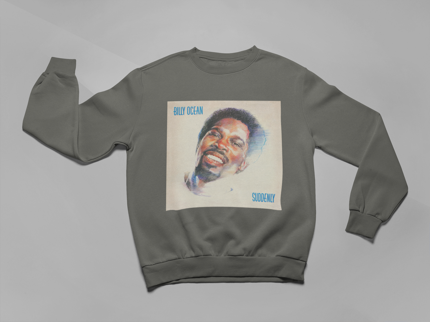 'SUDDENLY' - SIMPLE SWEATSHIRT FRONT PRINT ONLY