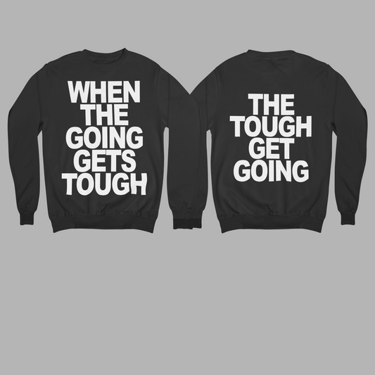 WTGGT - SWEATSHIRT FRONT AND BACK PRINT