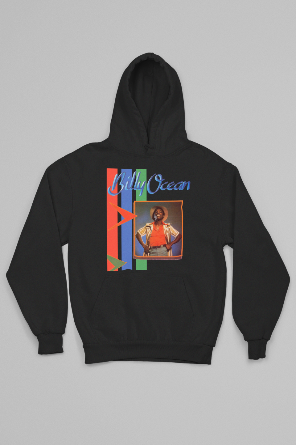 BILLY OCEAN' - EXPLODED HOODIE FRONT PRINT ONLY