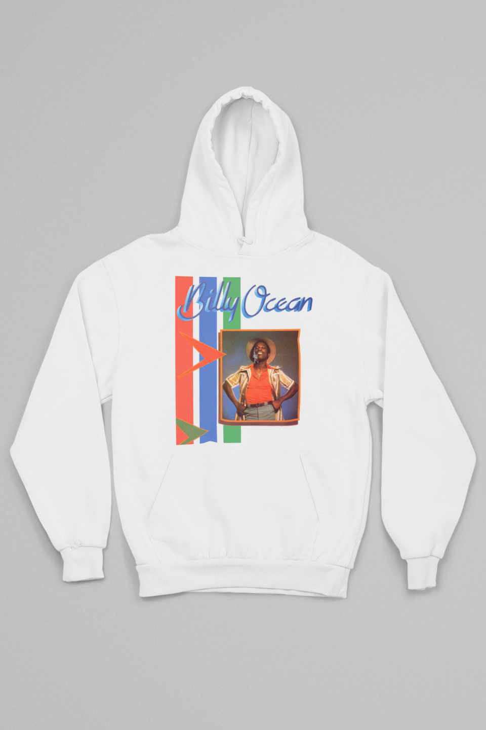 BILLY OCEAN' - EXPLODED HOODIE FRONT PRINT ONLY