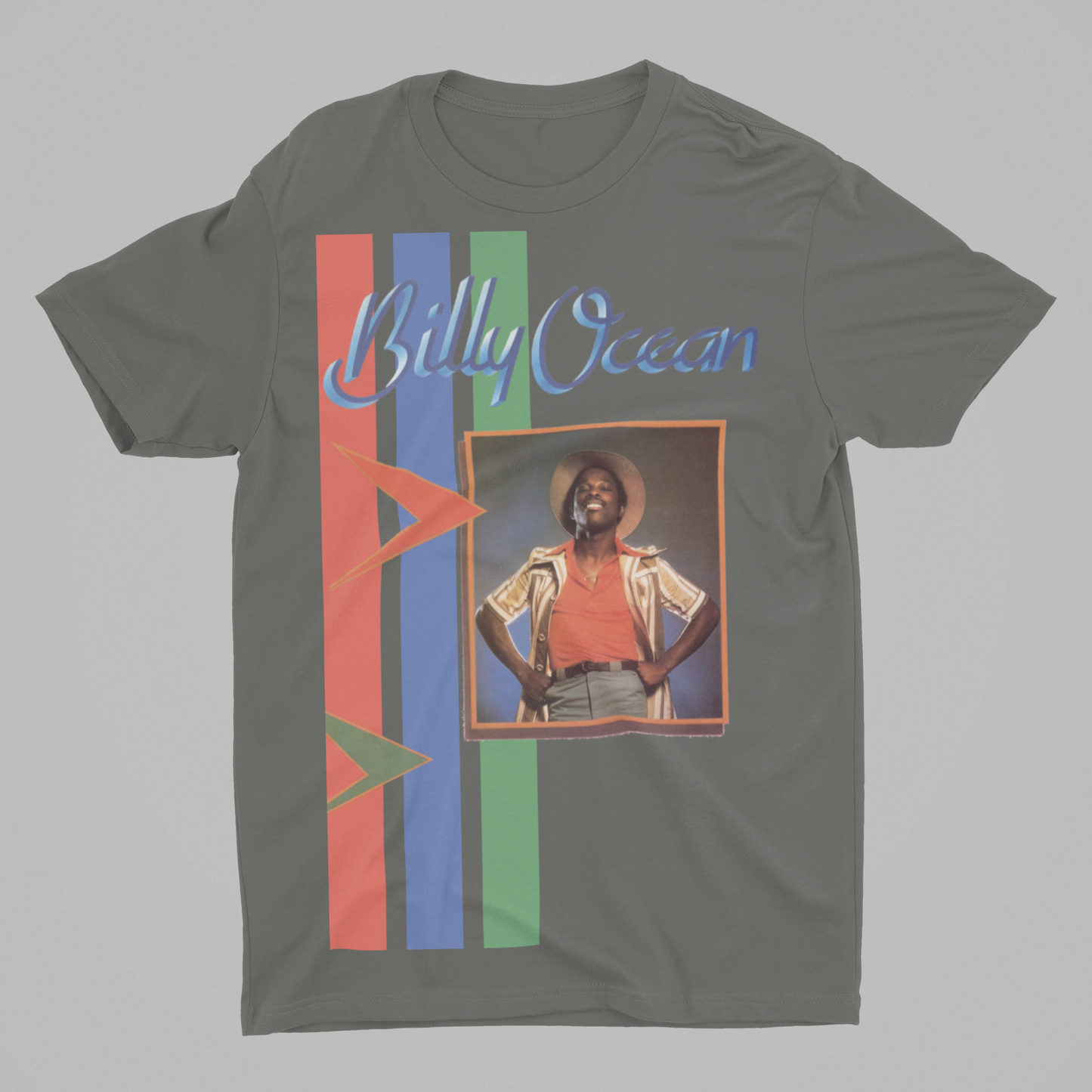 'BILLY OCEAN' - EXPLODED TEESHIRT FRONT PRINT ONLY