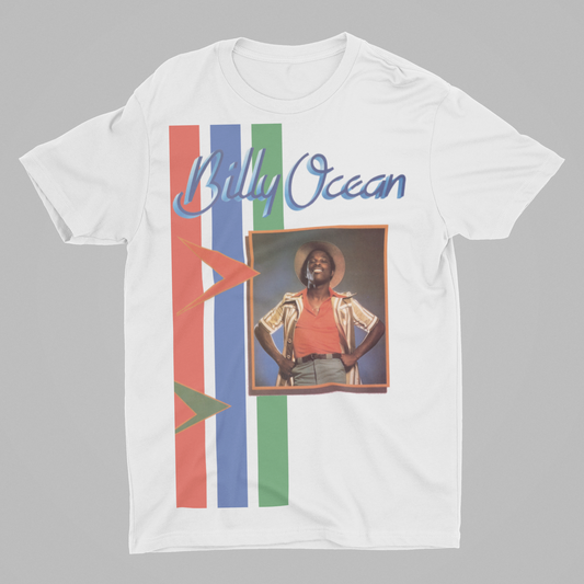 'BILLY OCEAN' - EXPLODED TEESHIRT FRONT PRINT ONLY