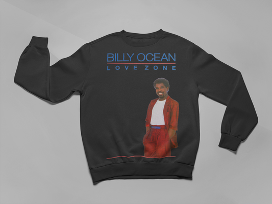 'LOVE ZONE' - EXPLODED SWEATSHIRT FRONT PRINT ONLY