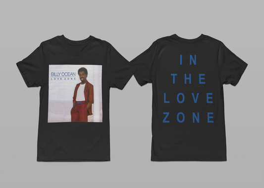 'LOVE ZONE' - SIMPLE TEESHIRT FRONT AND BACK PRINT