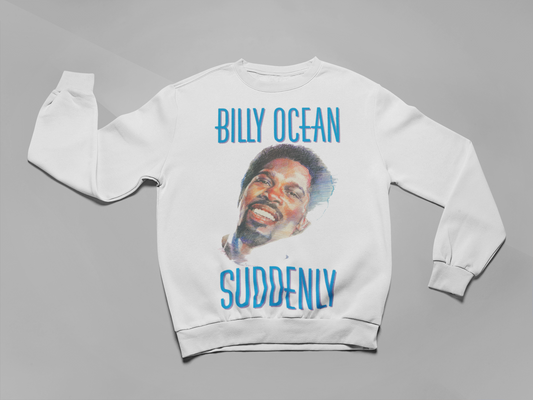 'SUDDENLY' - EXPLODED SWEATSHIRT FRONT PRINT ONLY