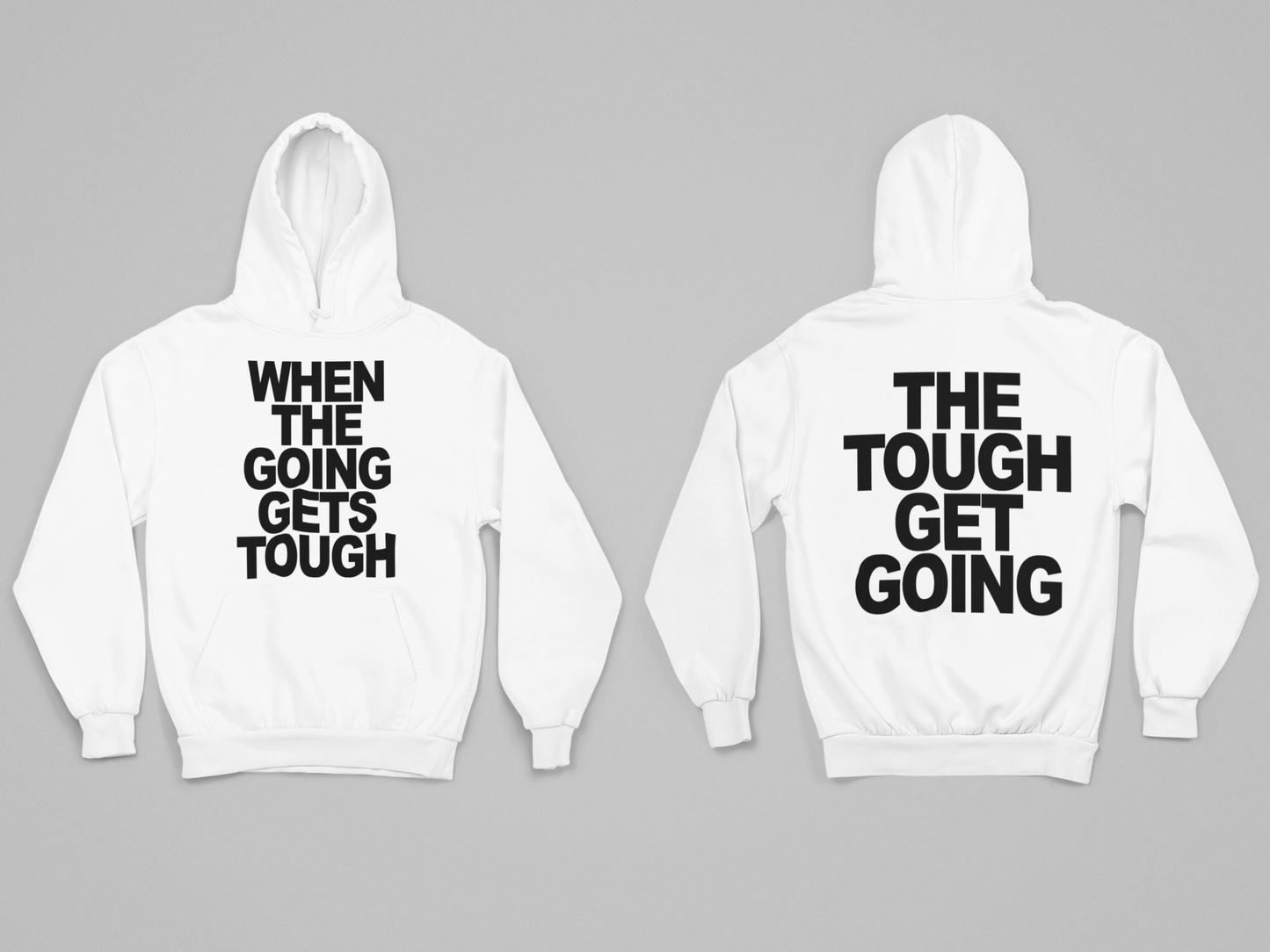 WTGGT - HOODIE FRONT AND BACK PRINT